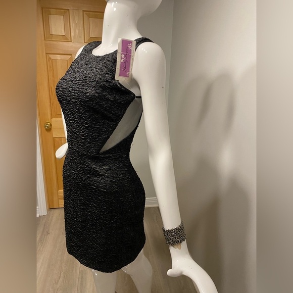 Hailey Logan | Black Dress | Size M | NWT - Picture 8 of 12